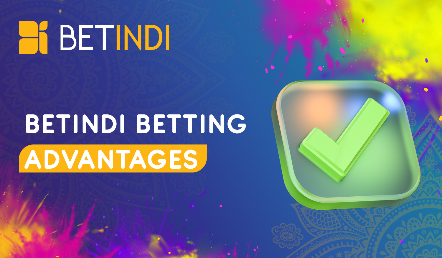 Main advantages of Betindi bookmaker for Indian users