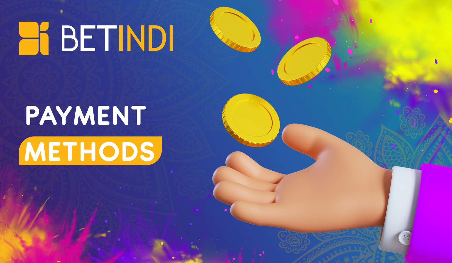 What payment methods Indian users can use to deposit or withdraw from Betindi 