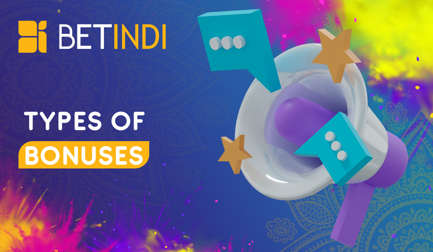 What types of bonuses are available on Betindi for Indian users